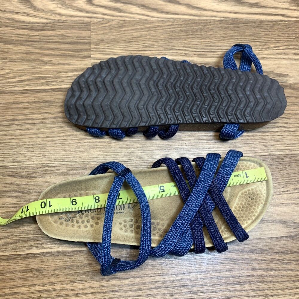 Arcopedico Salco, BLUE, Strappy  Sandal, Size US 10.5 to 11, EU 42 - Picture 9 of 9